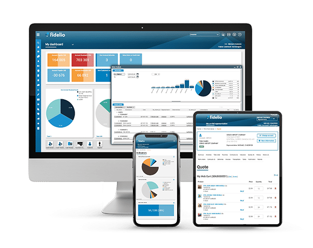 Fidelio Cloud ERP Business intelligence module