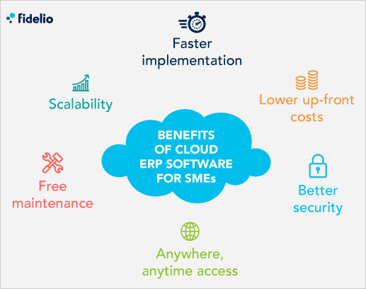 What are the benefits of cloud ERP for SMEs