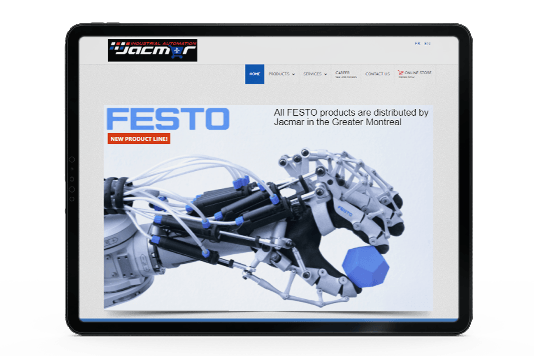 Site web Jacmar automation