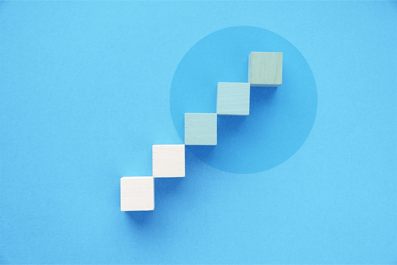 building block stairs