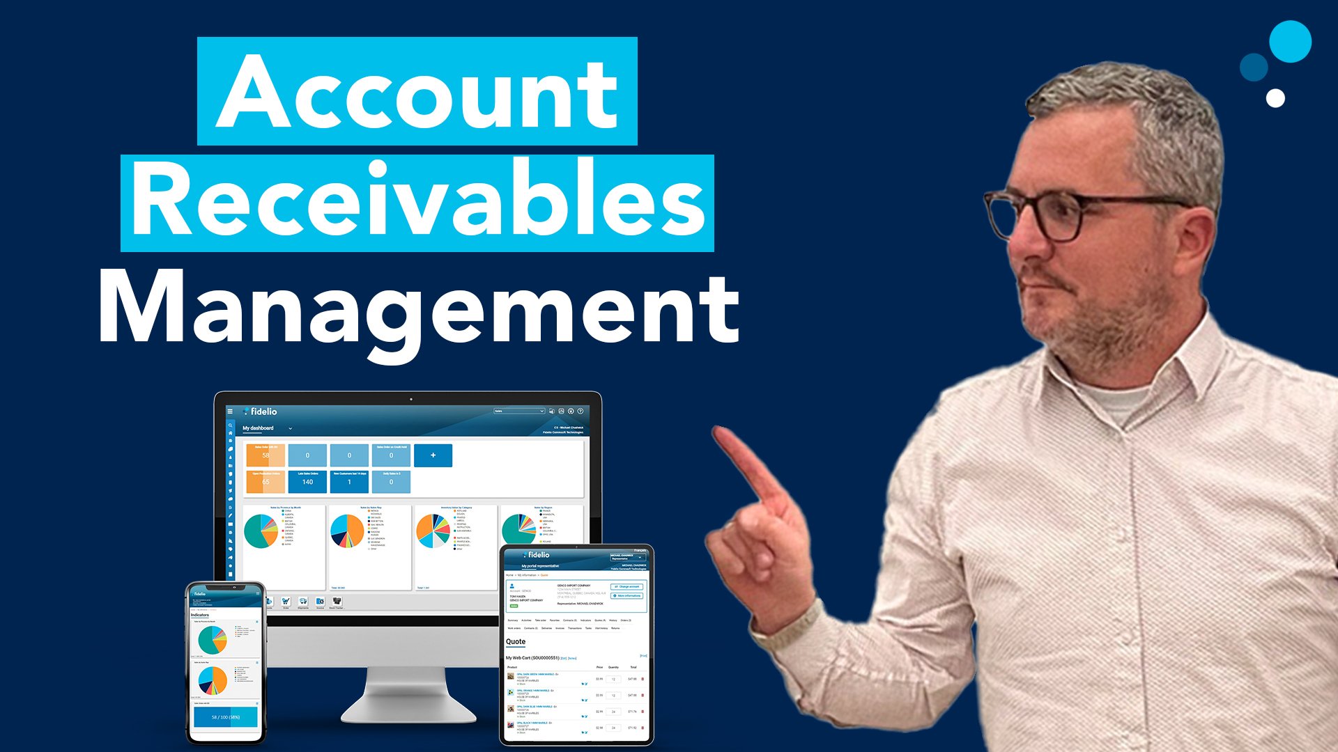 Accounts Receivables Management with Fidelio Cloud ERP